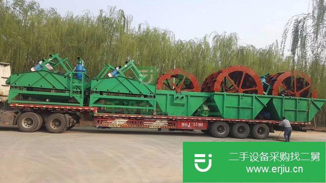 山東出售二手石粉沙洗砂機(jī)九成新