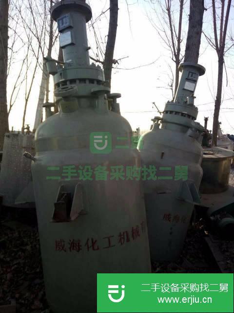 河南出售二手搪瓷反應釜