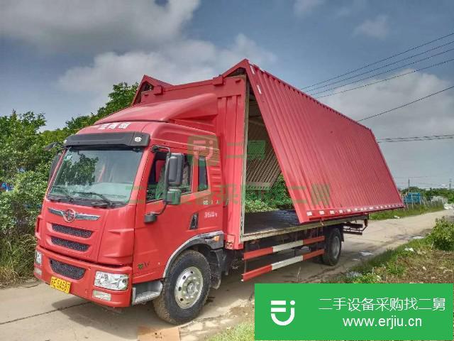 江蘇出售二手青島解放7.8米貨車
