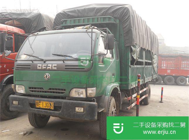 湖北出售二手東風(fēng)前二后四倉柵載貨車