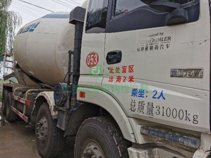 河北出售二手的16年歐曼瑞江大20方攪拌車