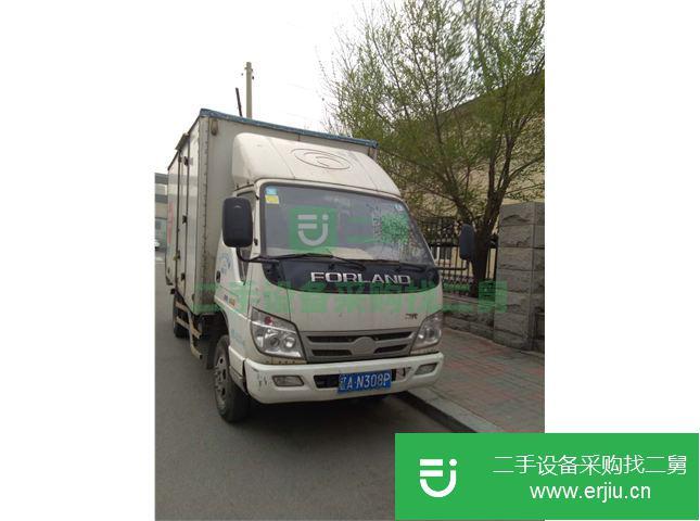 遼寧出售二手福田箱式貨車九成新