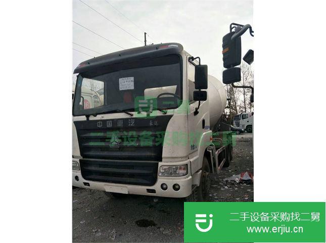 山東出售二手中國重汽12方攪拌車