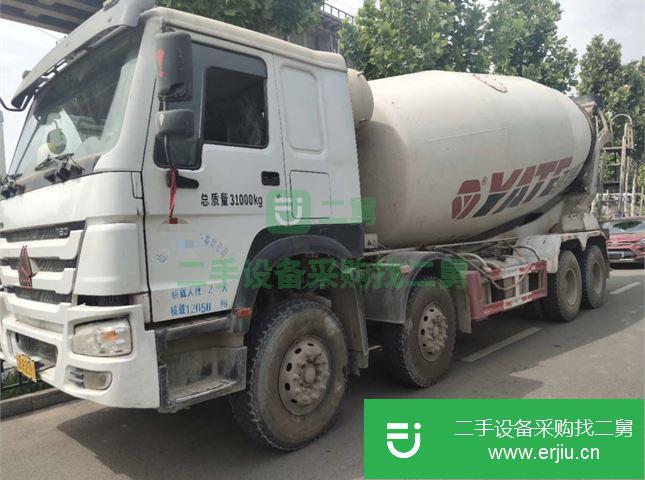 山東出售二手中國重汽混凝土攪拌車