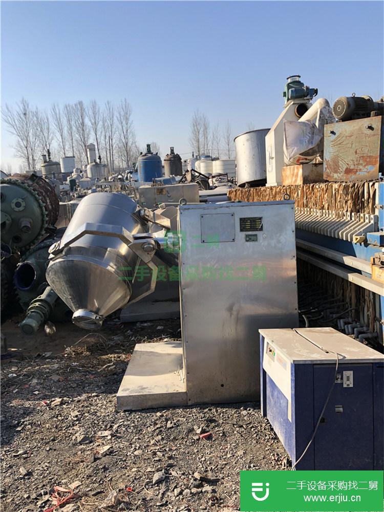 山東出售二手不銹鋼粉料混合機200L