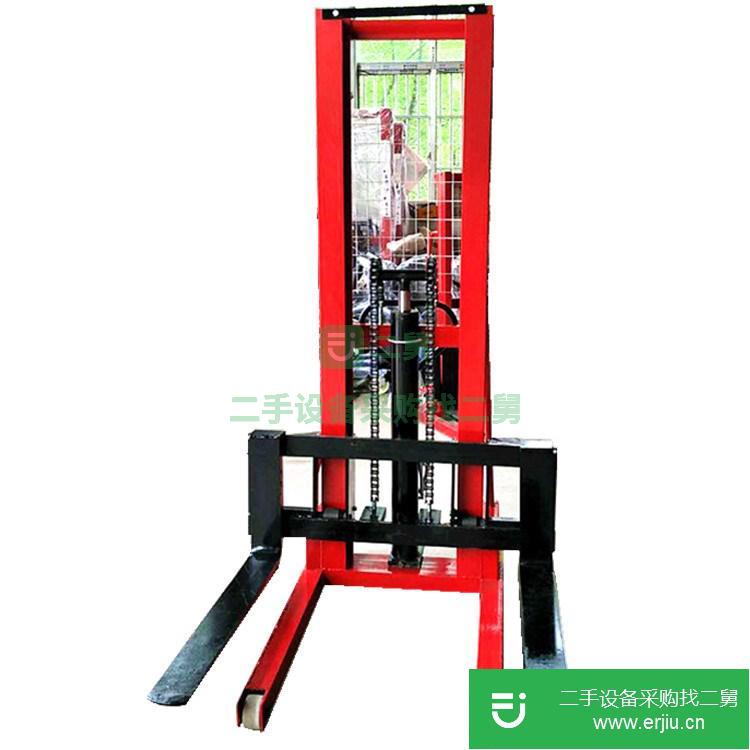 江蘇出售二手3噸加寬手動(dòng)液壓堆高車