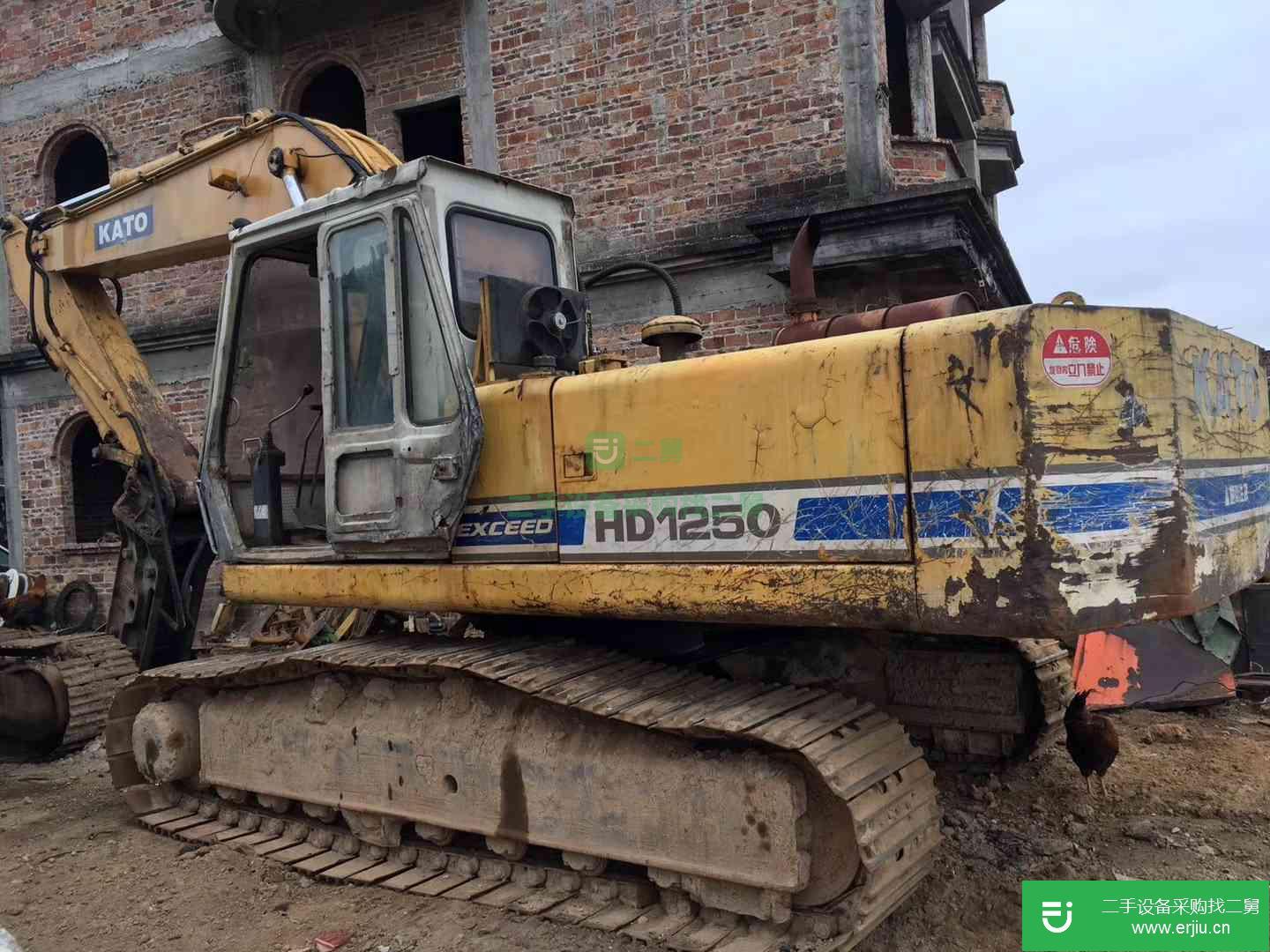 廣東省出售二手加藤 HD900 挖掘機
