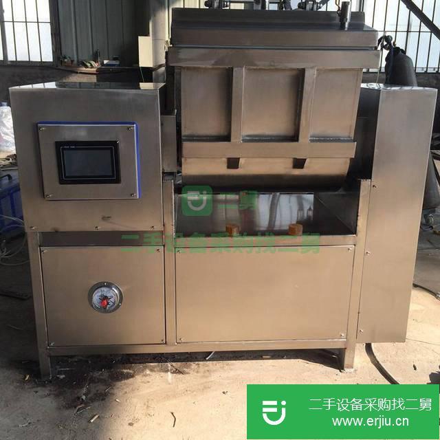 山東出售二手小型真空和面機