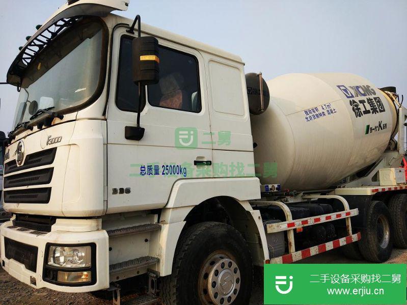 山東出售二手陜汽德龍混凝土攪拌車