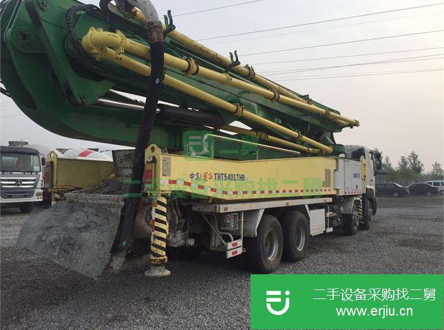 山東出售二手日野混凝土泵車