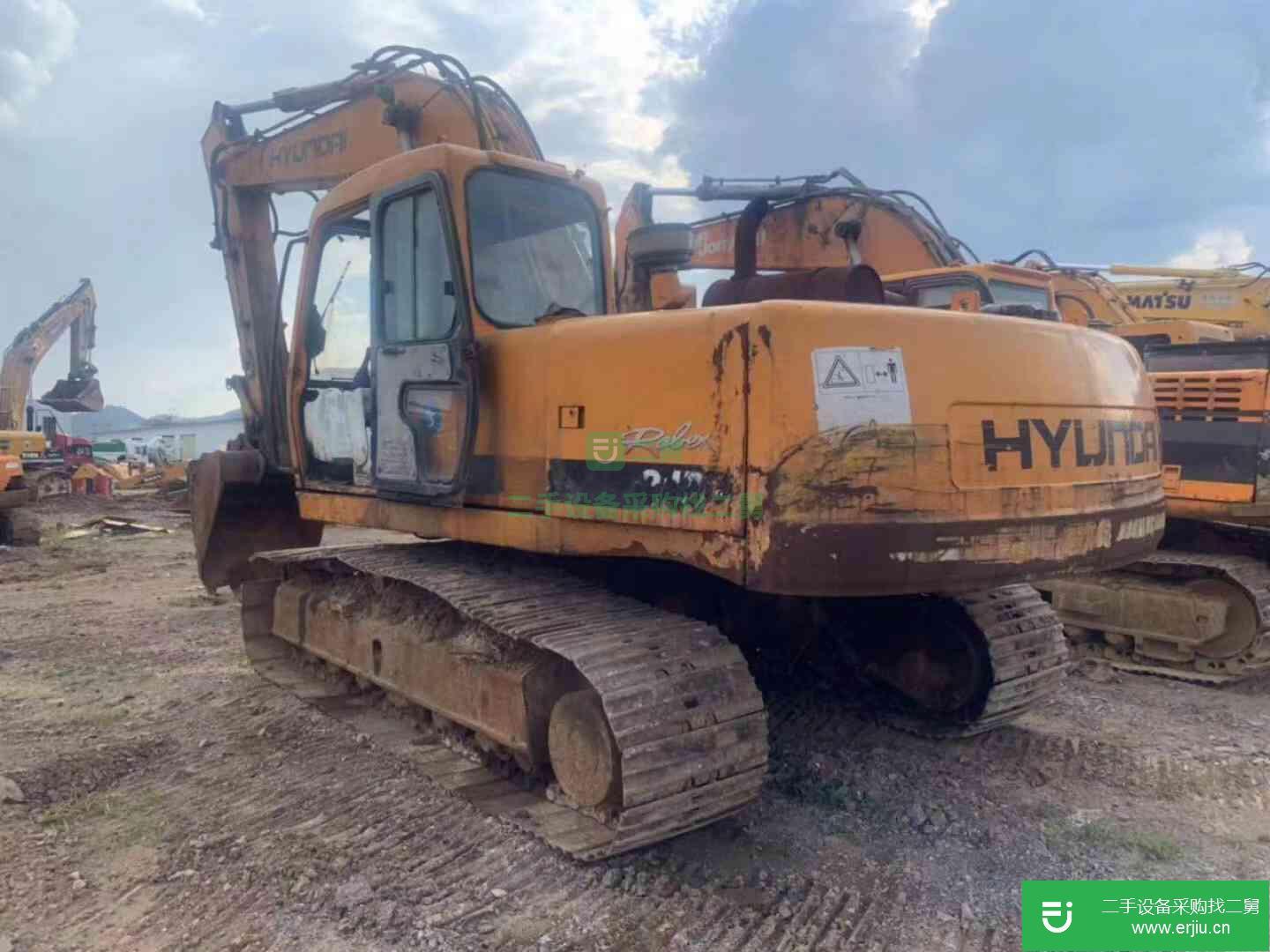 河北省出售二手現代R210LC-7挖掘機