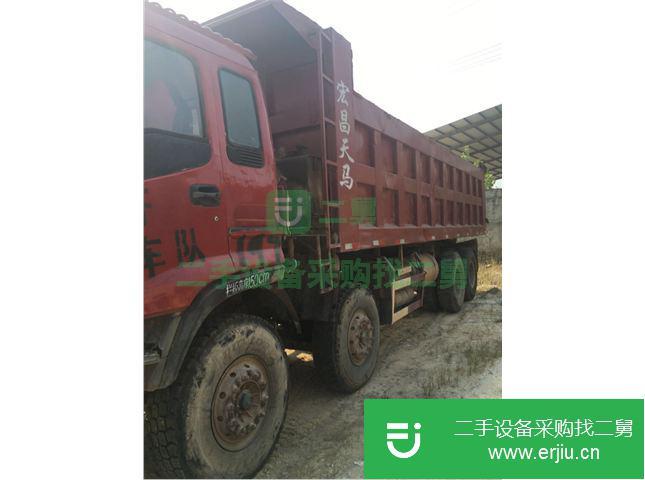 安徽出售二手福田歐曼前四后八自卸車