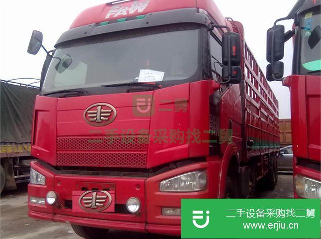 江西出售二手一汽解放J6前四后八載貨車