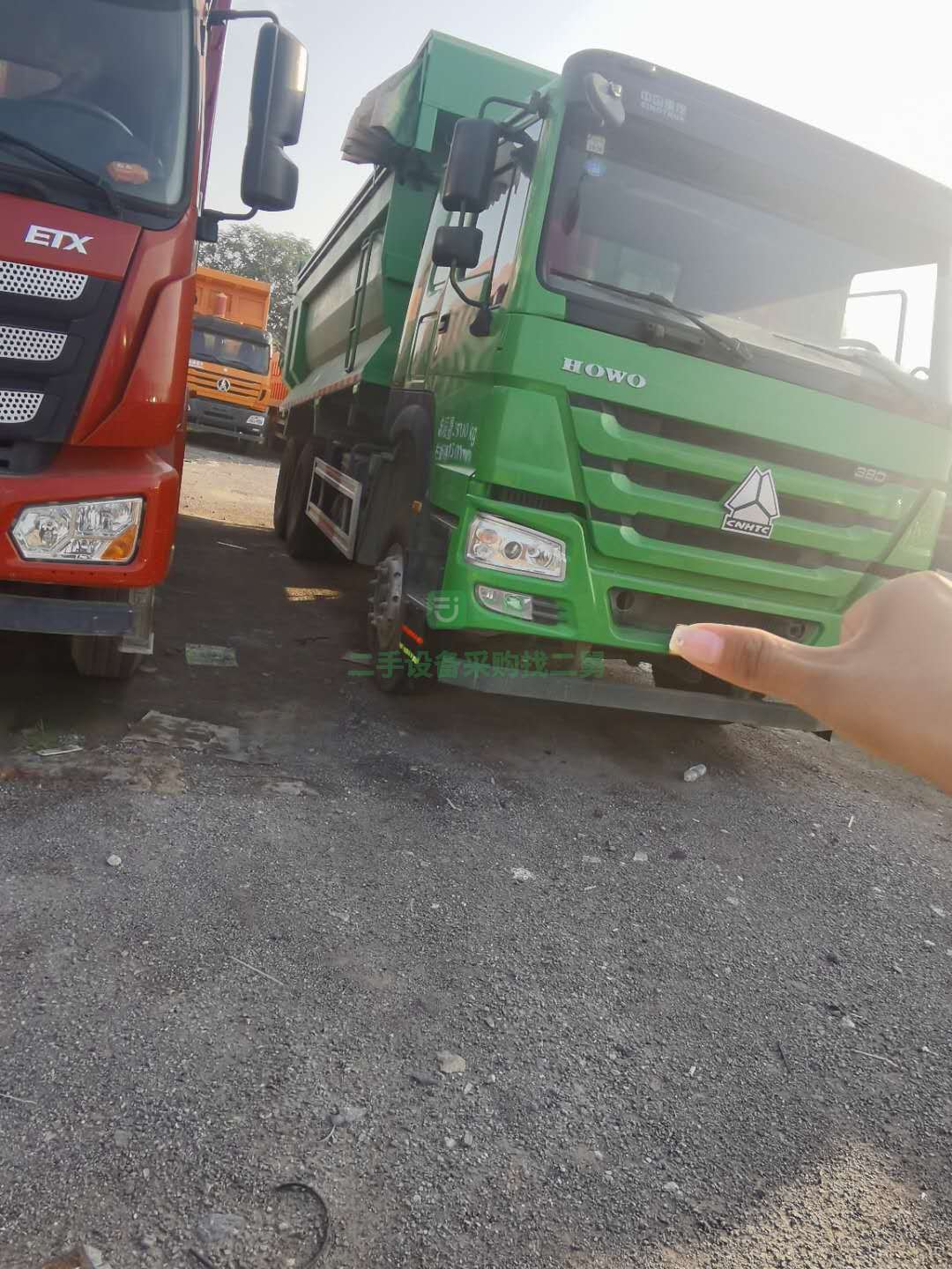 河北出售18年豪沃后八輪自卸車，可辦理分期
