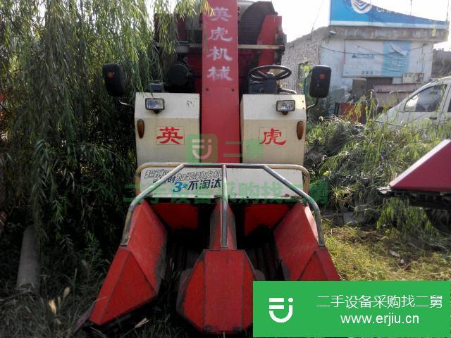 河南出售二手英虎玉米收割機(jī)