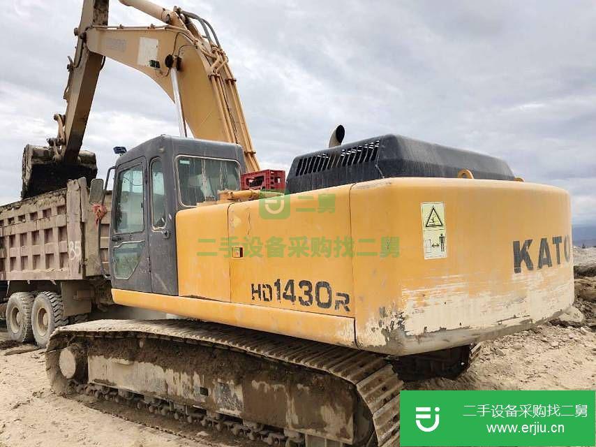 內(nèi)蒙古出售二手加藤HD1430R挖掘機(jī)