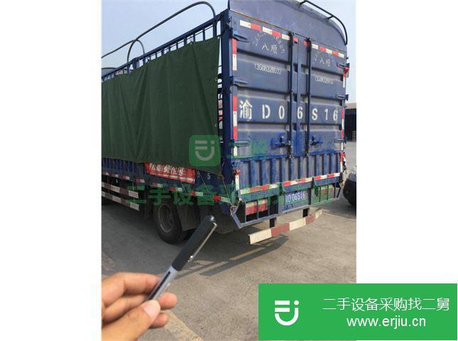 重慶出售二手江淮前二后四排半篷式載貨車