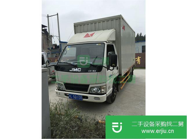 湖北出售二手江鈴單長廂式貨車
