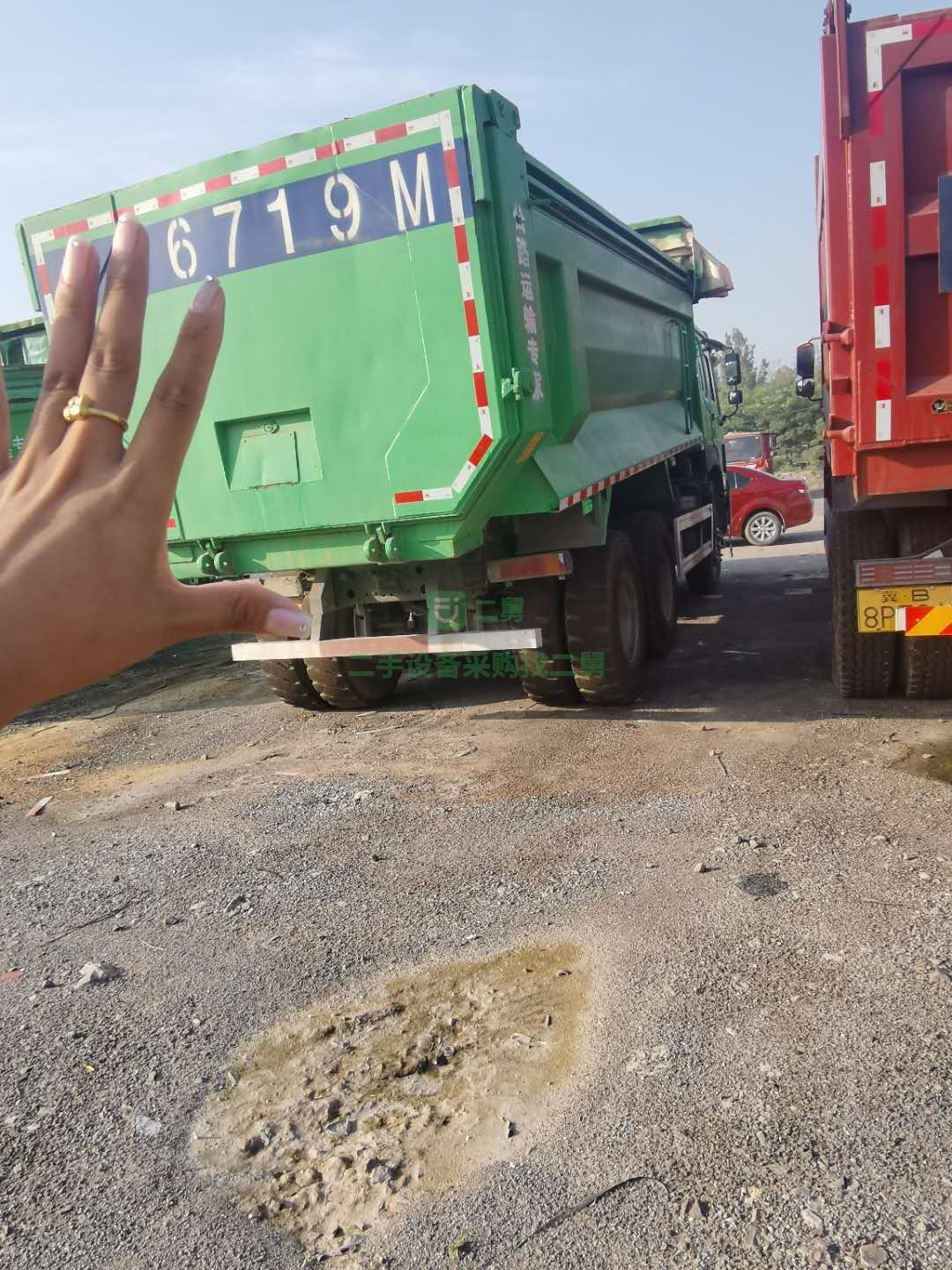 河北出售18年豪沃后八輪自卸車，可辦理分期