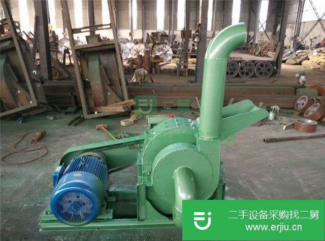 河南出售二手1000型食用菌料粉碎機