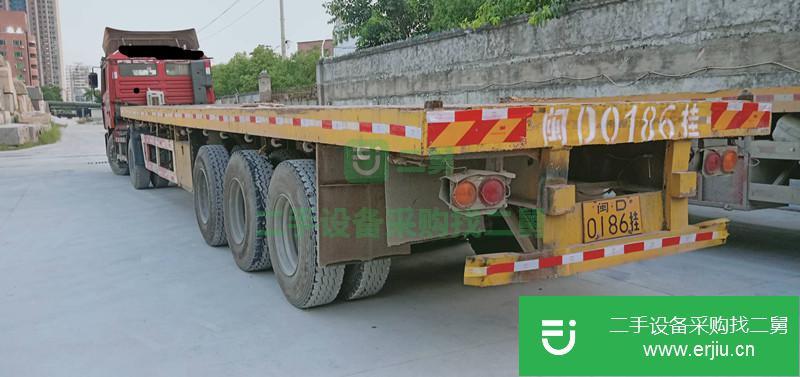 福建出售二手通華集裝箱半掛車