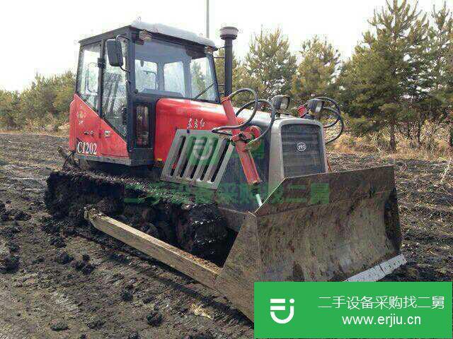 黑龍江出售二手東方紅1202推土機