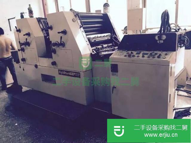 福建出售二手富士雙色水車膠印機
