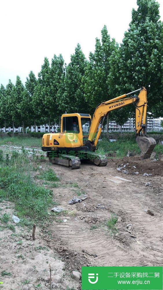 山東省出售二手現代 R55-7S 挖掘機