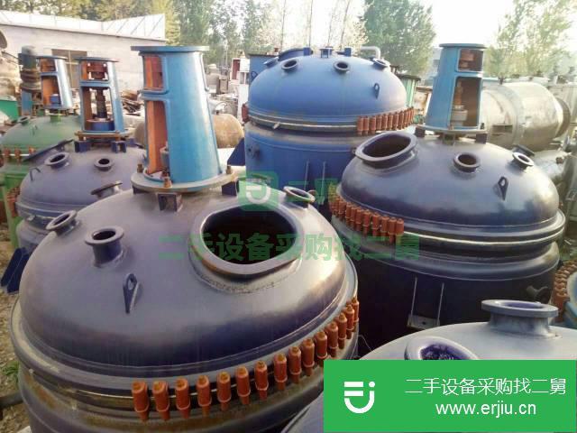 河南出售二手搪瓷反應釜