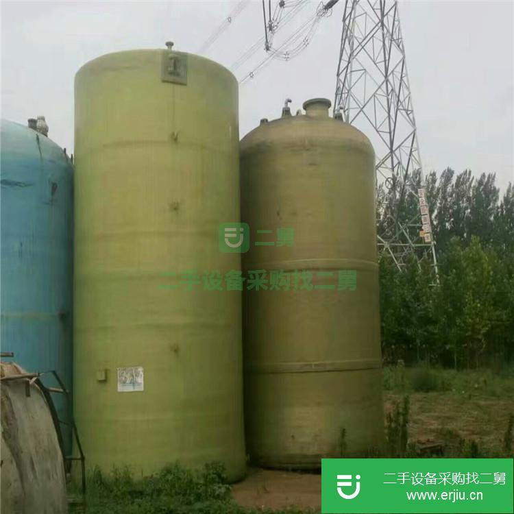 山東出售二手20噸玻璃鋼儲罐