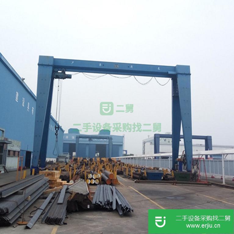 山東出售二手20噸萬力龍門吊九成新