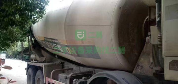 陜西出售二手哦的14年豪沃唐鴻大20方攪拌車