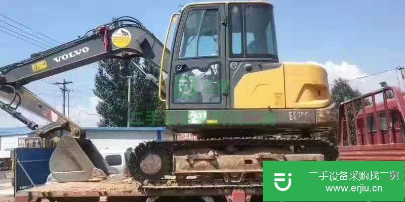 山西省出售二手沃爾沃 EC80D 挖掘機