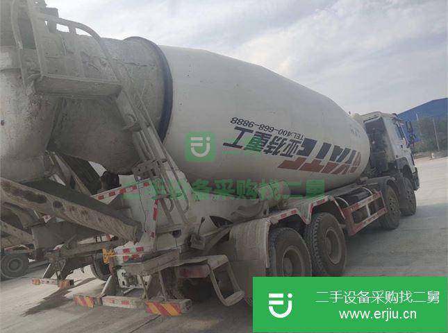 山東出售二手中國重汽混凝土攪拌車