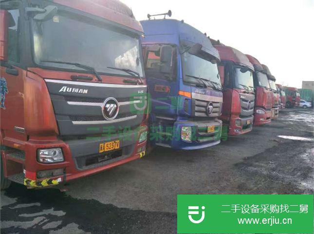 河北出售二手福田歐曼牽引車，420馬力