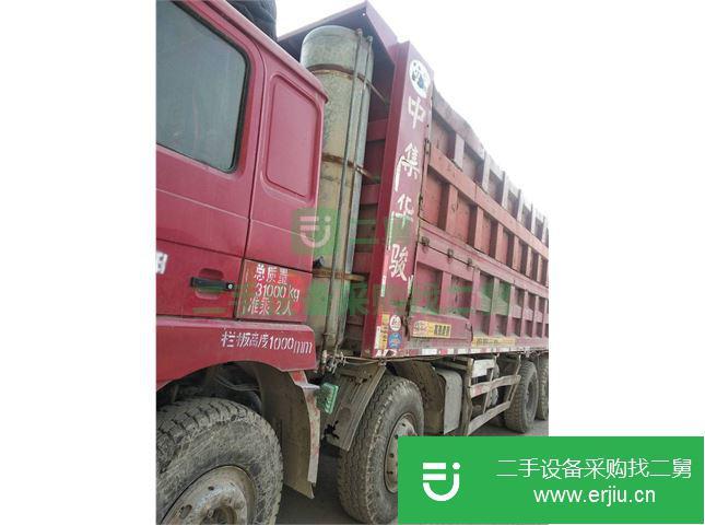 河南出售二手陜汽重卡前四后八自卸車