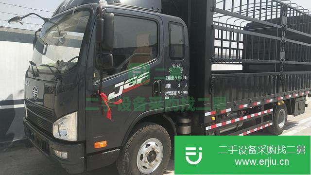 山東省出售二手解放j6貨車5米2