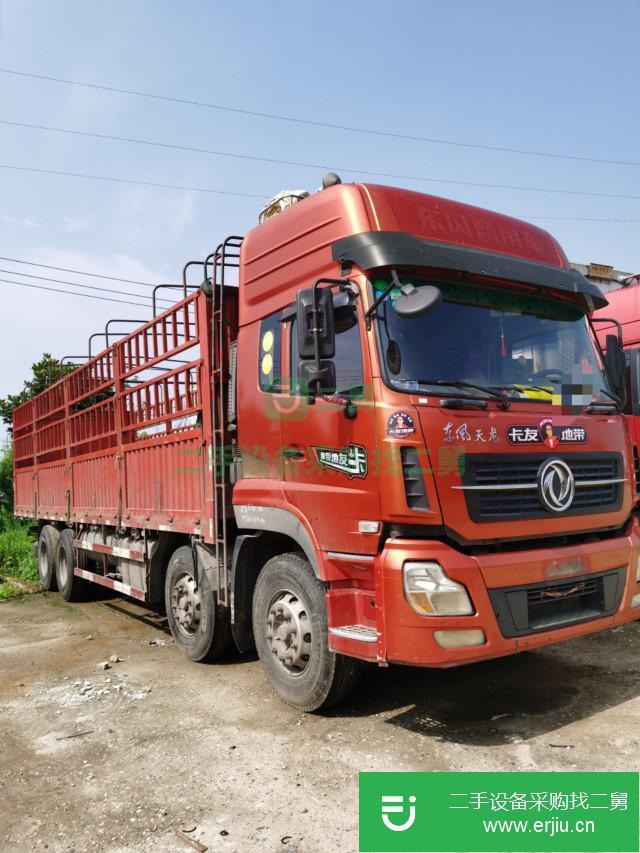 湖北出售二手東風天龍350馬力前四后八牽引車