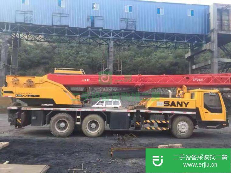 山西出售二手三一20噸吊車九成新