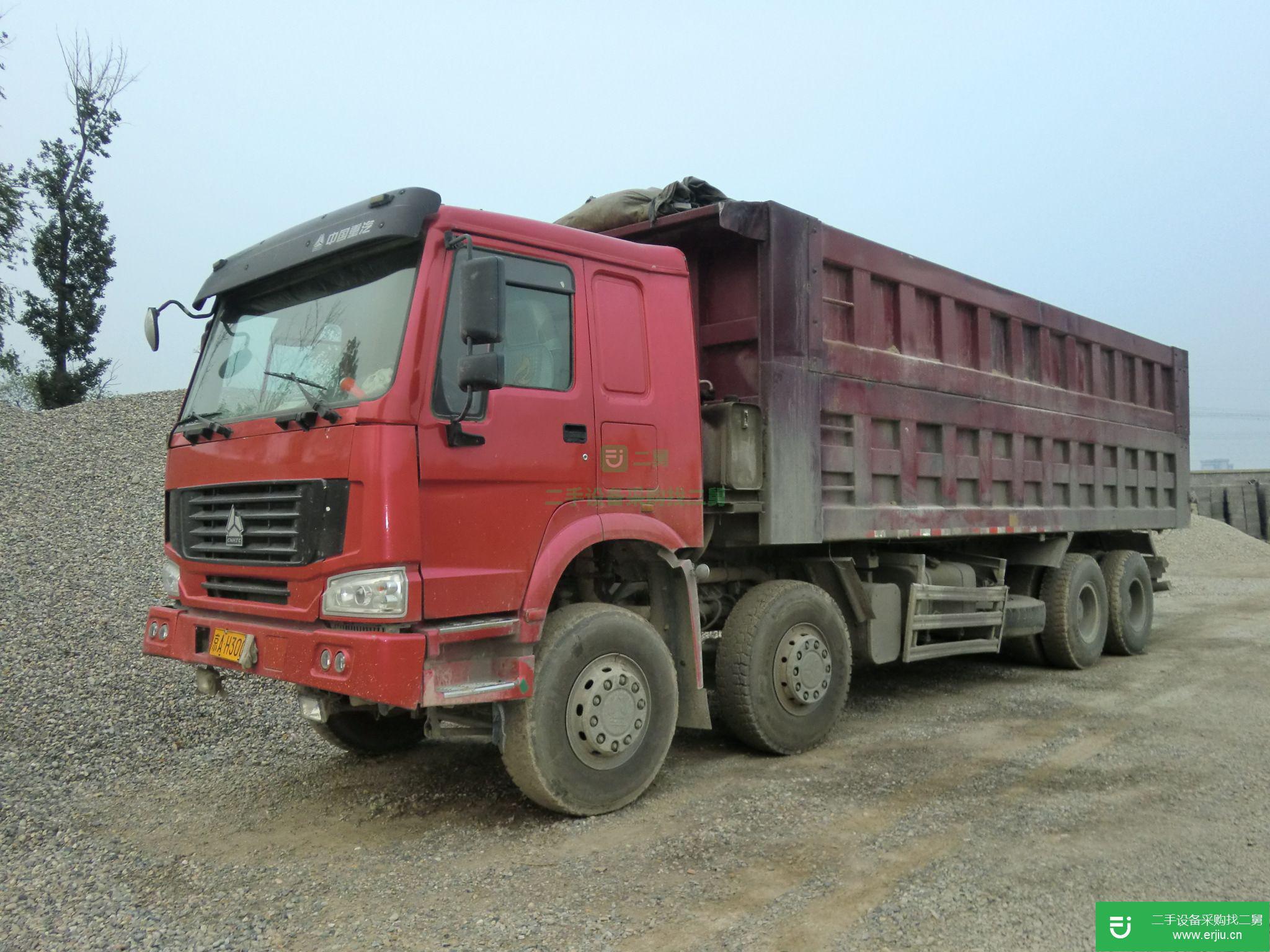 北京出售二手重汽豪沃336自卸車