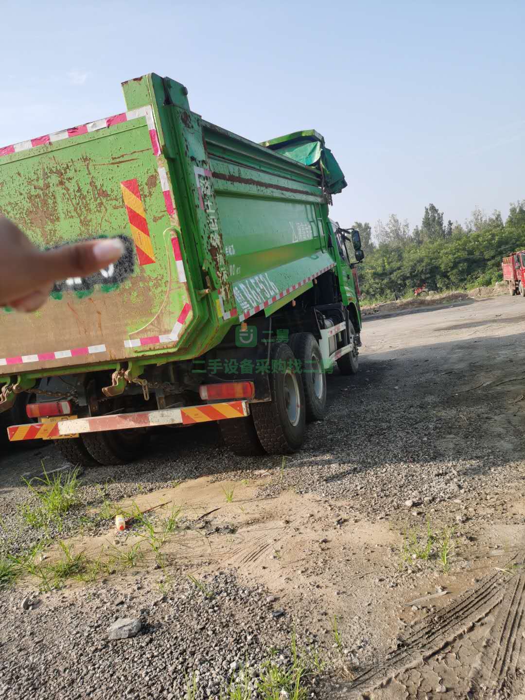河北出售19年底歐曼ETX自卸車，375馬力