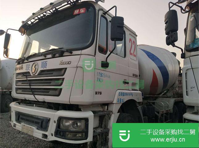 山東出售二手德龍12方攪拌車