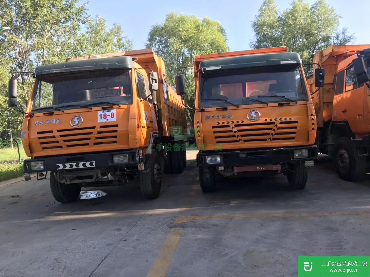 山西出售二手德龍后八輪自卸車