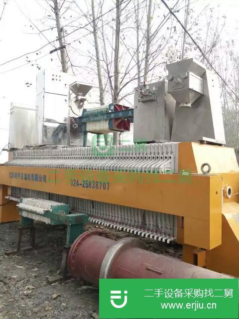 山東出售二手60平方京津牌隔膜壓濾機