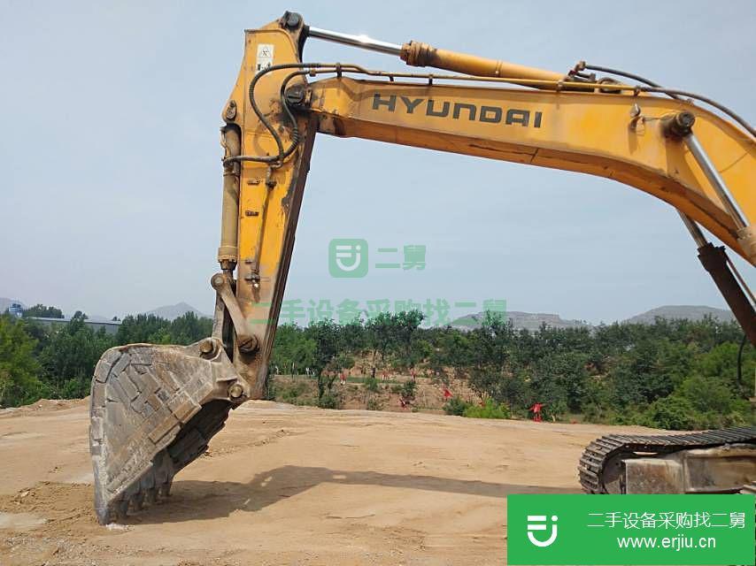河北省出售二手現代R375LC-7挖掘機
