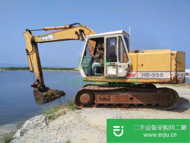 廣西出售二手日本加藤HD550挖掘機