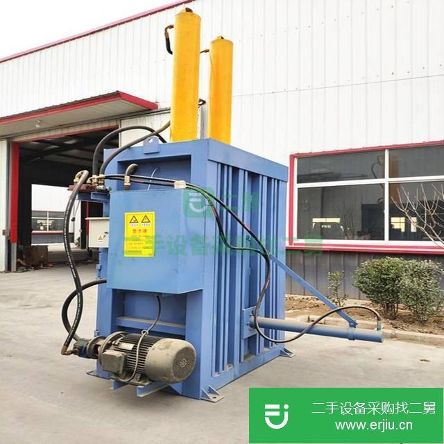 山東出售二手120噸立式廢紙液壓打包機