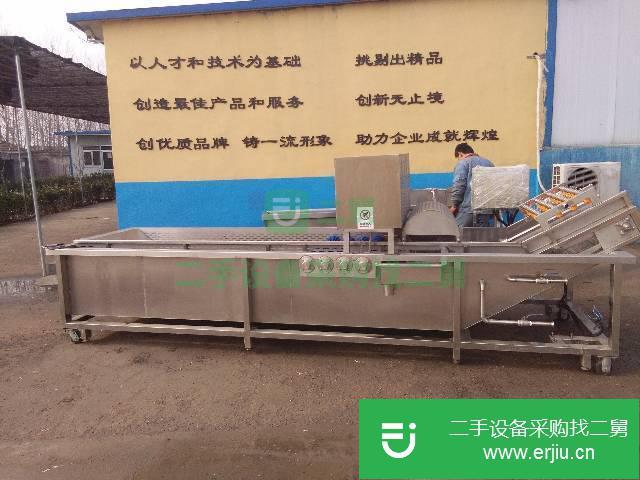 山東出售二手水循環(huán)蘋果自動(dòng)清洗機(jī)