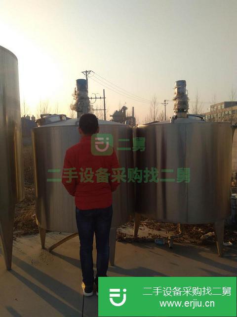 山東出售二手不銹鋼儲罐