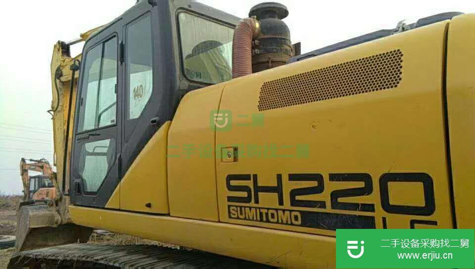 河北省出售二手住友SH220挖掘機